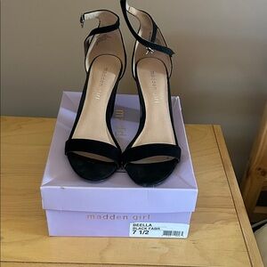 Madden Girl Elegant Black Heels